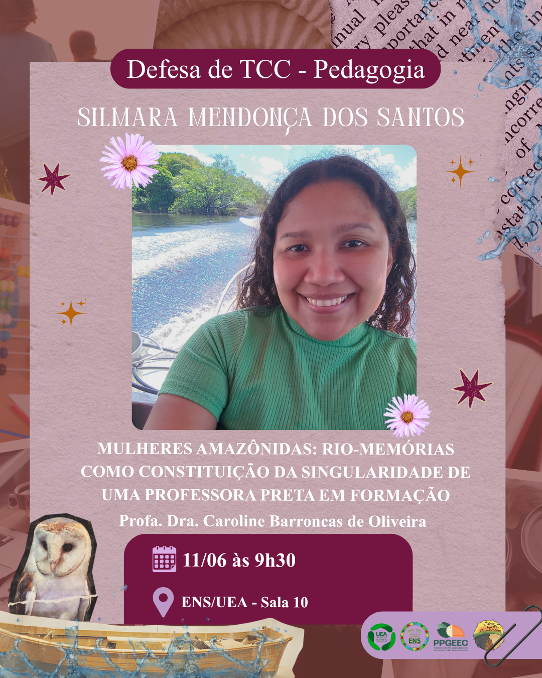 Card da defesa de Silmara Santos